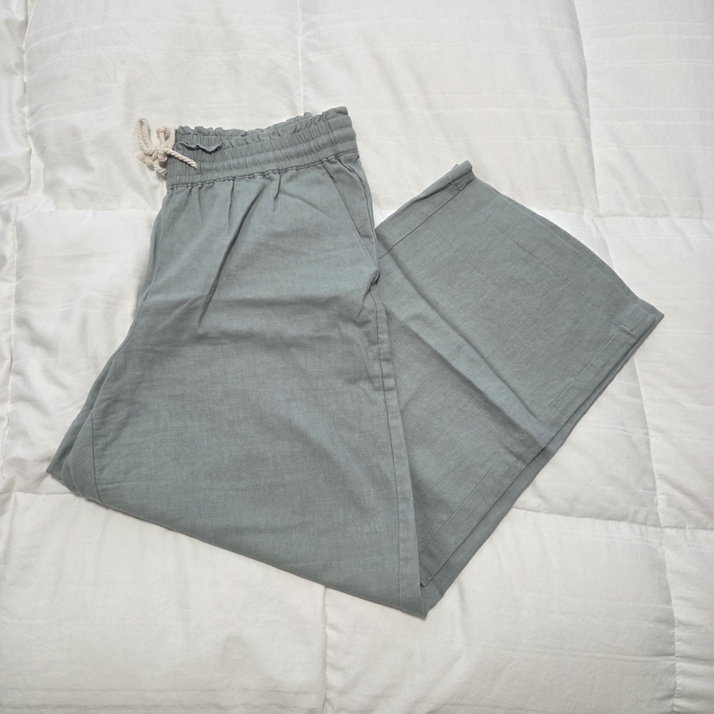 NWOT J. Crew Factory Women's Green Ankle Pants